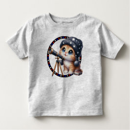 Astronomie Kat Peuter T-shirt
