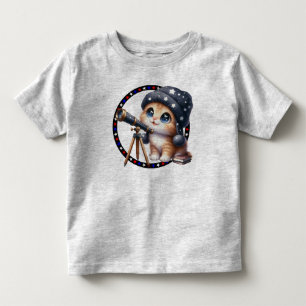Astronomie Kat Peuter T-shirt
