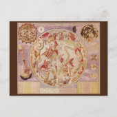  astronomie, Keltische kaart van Carel Allard (Voorkant)