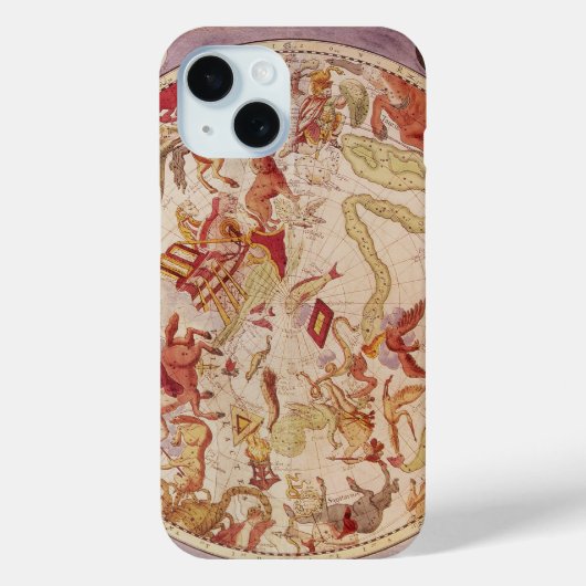 astronomie, Keltische kaart van Carel Allard Case-Mate iPhone Case (Achterkant)