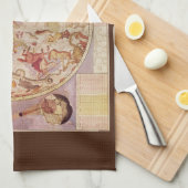  astronomie, Keltische kaart van Carel Allard Theedoek (Quarter Fold)