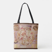  astronomie, Keltische kaart van Carel Allard Tote Bag (Achterkant)