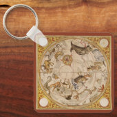 astronomie, Keltische sterrenkaart Sleutelhanger (Voorkant)