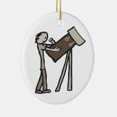 Astronomie Keramisch Ornament (Rechts)