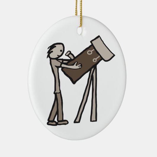 Astronomie Keramisch Ornament (Rechts)