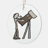 Astronomie Keramisch Ornament (Links)