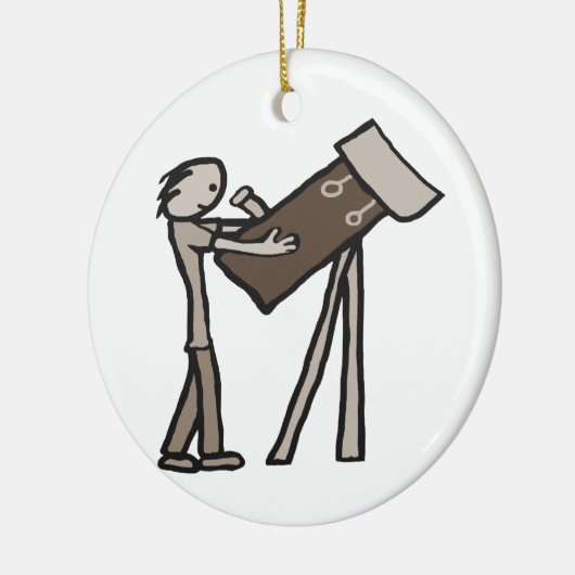 Astronomie Keramisch Ornament (Links)