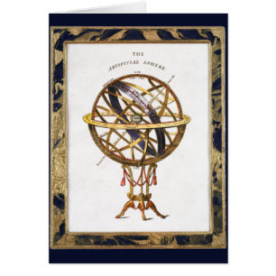 astronomie, kunstmatige of armillaire bol