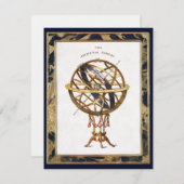  astronomie, kunstmatige of armillaire bol (Voorkant / Achterkant)