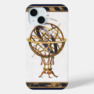  astronomie, kunstmatige of armillaire bol iPhone 15 case
