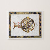  astronomie, kunstmatige of armillaire bol legpuzzel (Horizontaal)