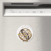 astronomie, kunstmatige of armillaire bol magneet (Insitu (Vaatwasser))