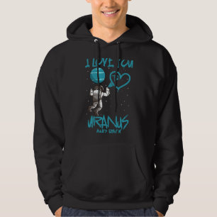 Astronomie liefhebber Ik hou van je naar Uranus en Hoodie
