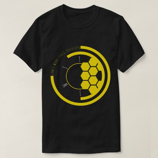 Astronomie liefhebber James Webb Space Telescope J T-shirt (Design voorkant)