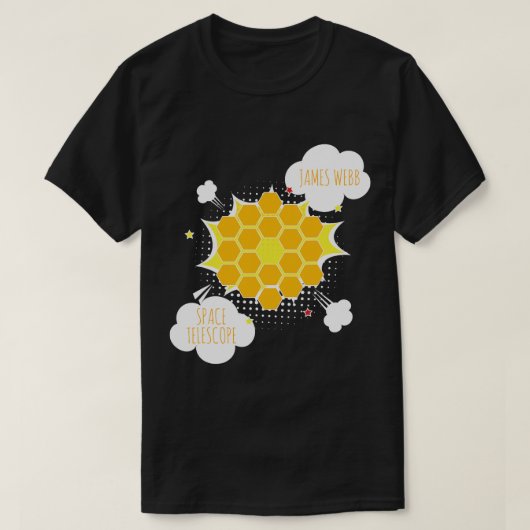 Astronomie liefhebber James Webb Space Telescope J T-shirt (Design voorkant)