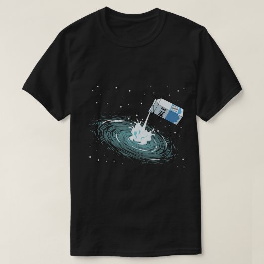 Astronomie Liefhebber Melkweg Grappige Schattigee T-shirt (Design voorkant)