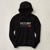 Astronomie liefhebber Occupy Mars shirt Astronomie (Design voorkant)