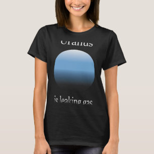 Astronomie liefhebber Uranus lekt gas grappige Ast T-shirt