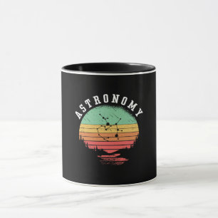 Astronomie liefhebbers retro ruimtesterren univers mok