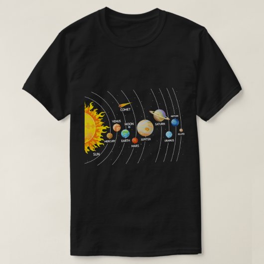 Astronomie Liefhebbers Shirt Ruimteventilatoren So (Design voorkant)