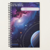 Astronomie Logboek – Ontdek het heelal Planner (Voorkant)