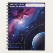 Astronomie Logboek – Ontdek het heelal Planner (Voorkant)