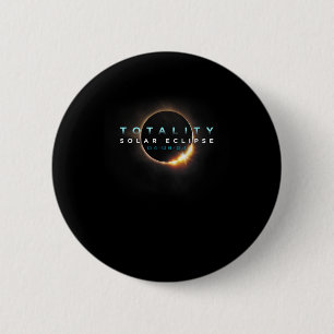 Astronomie Lovers. Totaal zonne-energie 2024 Ronde Button 5,7 Cm