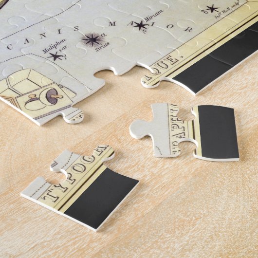  astronomie, Monoceros Unicorn Constellation Legpuzzel (Zijkant)