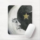 Astronomie - Moon Mousepad Muismat (Met muis)