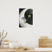 Astronomie - Moonafdrukken Poster (Keuken)
