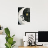 Astronomie - Moonafdrukken Poster (Thuiskantoor)