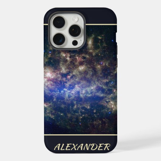 Astronomie naam toevoegen magelhaense wolk iPhone hoesje (Achterkant)