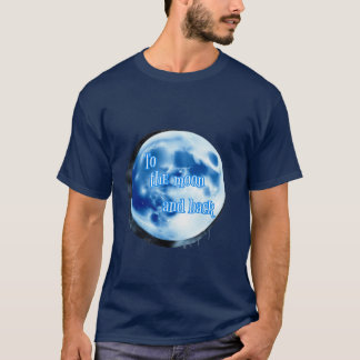 Astronomie: Naar de maan en terug. T-shirt