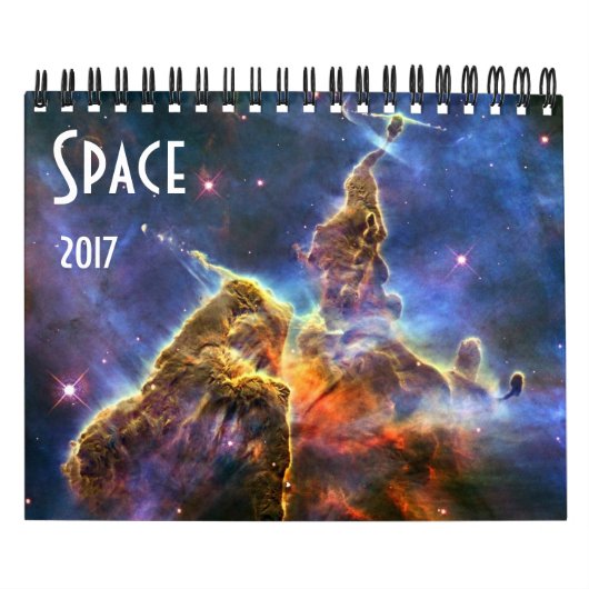 Astronomie NASA Space Universe Galaxy 2017 Kalender (Hoes)