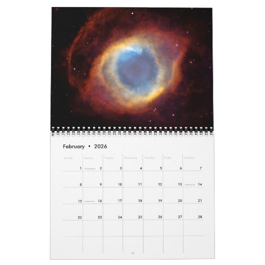 Astronomie NASA Space Universe Galaxy 2021 Kalender (Feb 2026)