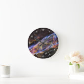 Astronomie & Nevelsluier Klok, Hubble / Melkweg Ronde Klok (Huis)