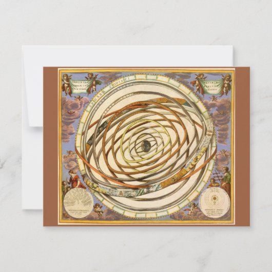 astronomie Orbit Planets, Andreas Cellarius (Voorkant)