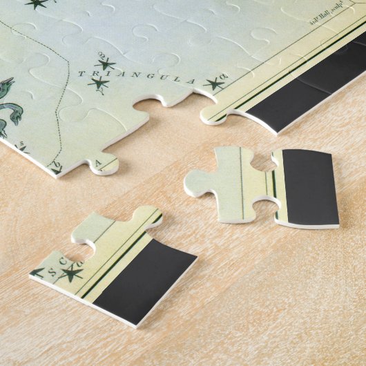  astronomie, Perseus en Caput Medusa Legpuzzel (Zijkant)