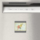  astronomie, Perseus en Caput Medusa Magneet (Insitu (Vaatwasser))