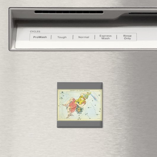  astronomie, Perseus en Caput Medusa Magneet (Insitu (Vaatwasser))