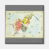  astronomie, Perseus en Caput Medusa Magneet (Voorkant)