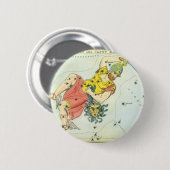  astronomie, Perseus en Caput Medusa Ronde Button 5,7 Cm (Voorkant /achterkant)