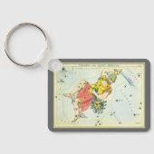  astronomie, Perseus en Caput Medusa Sleutelhanger (Achterkant)
