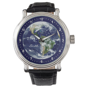 Astronomie & Planet Earth Watch, Blue Space Horloge