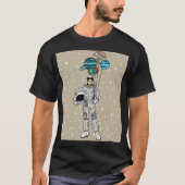 Astronomie Planeten van het zonnestelsel Universum T-shirt (Voorkant)