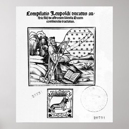 Astronomie Poster (Voorkant)