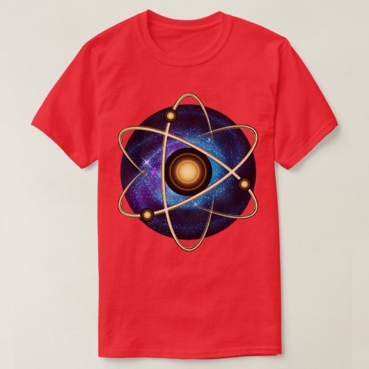 Astronomie Quantum Physicus T-shirt (Design voorkant)