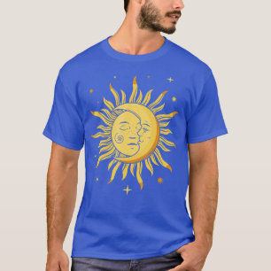 Astronomie Retro Stars Sun Moon Planets Astrofiel T-shirt
