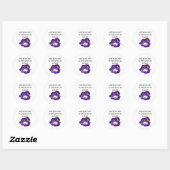 ASTRONOMIE RONDE STICKER (Vel)