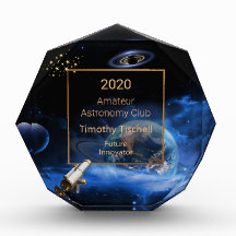 astronomie ruimte acryl award